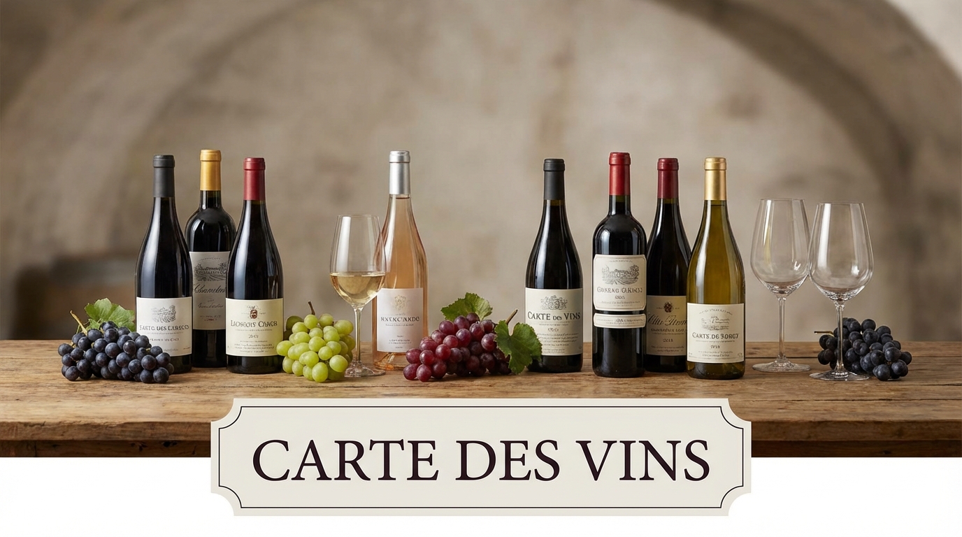 CARTE DES VINS